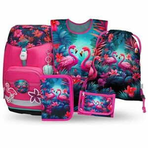 BAAGL 5 SET AIRY PLUS FLAMINGO Set școlar, mix, mărime imagine