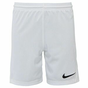 Nike DRI-FIT PARK 3 JR TQO Pantaloni de fotbal băieți, alb, mărime imagine