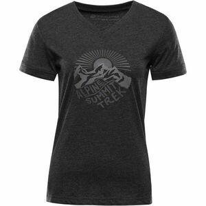 ALPINE PRO NOGERA Tricou pentru femei, negru, mărime imagine