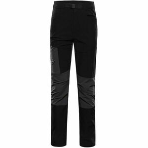 ALPINE PRO AKAN 3 Pantaloni softshell pentru bărbați, negru, mărime imagine
