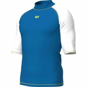 Arena RASH VEST S/S GRAPHIC Tricou UV pentru bărbați, albastru, mărime imagine