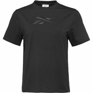 Reebok ABBY CREW NECK SS Tricou de damă, negru, mărime imagine