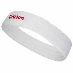 Wilson U TERRY LOGO HEADBAND Bentiță sport, alb, mărime UNI imagine