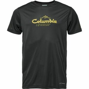 Columbia ZERO RULES LIGHT SS GRAPHIC CREW Tricou de bărbați, negru, mărime imagine
