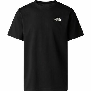 The North Face M VERTICAL REGULAR SHORT SLEEVE TEE-GRAP Tricou pentru bărbați, negru, mărime imagine