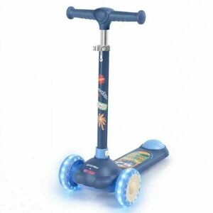 Spokey FIORI Trotinetă pliabilă pentru copii, verde închis, mărime imagine