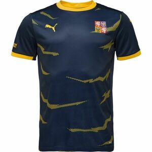 Puma CZECH HANDBALL JERSEY M Tricou handbal bărbați, albastru închis, mărime imagine