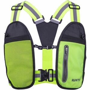 Runto VEST POCKET Vestă de alergare unisex, neon reflectorizant, mărime imagine