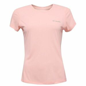 Columbia ZERO RULES LIGHT SS CREW Tricou pentru damă, roz, mărime imagine