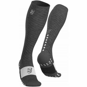 Compressport FULL SOCKS RECOVERY Jambiere compresive, gri, mărime imagine