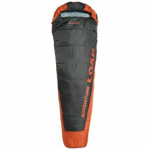 LOAP ESCADE Sac de dormit, gri închis, mărime 220 cm - fermoar dreapta imagine
