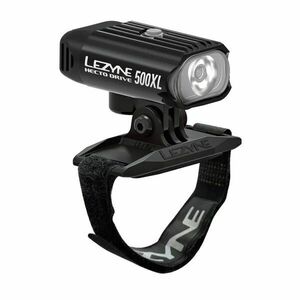 Lezyne HELMET HECTO DRIVE 500XL Lumină față ciclism, negru, mărime imagine