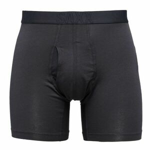 SAXX DROPTEMP COOLING COTTON BOXER BRIEF FLY Boxeri cu efect de răcire, negru, mărime imagine