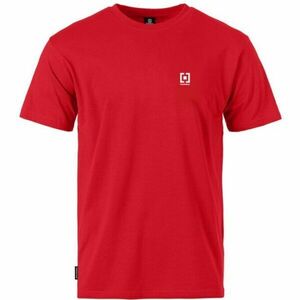 Horsefeathers T-SHIRT VERTICAL MINI LOGO Tricou pentru bărbați, roșu, mărime imagine