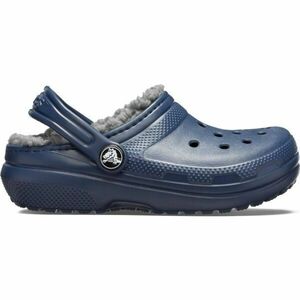 Crocs CLASSIC LINED CLOG T Saboți pentru fete, albastru închis, mărime 22/23 imagine