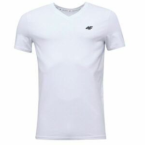 4F TSHIRT MARKO Tricou pentru bărbați, alb, mărime imagine