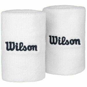 Wilson U WIDE TERRY WRISTBANDS Manșete, alb, mărime UNI imagine