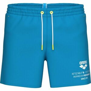 Arena GRAPHIC BEACH SHORT Pantaloni scurți de plajă pentru bărbați, albastru, mărime imagine