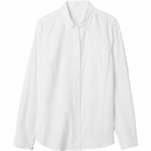 GAP V-FRCH FITTED OXFORD LOGO Cămașă pentru femei, alb, mărime imagine