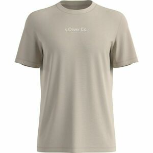 s.Oliver RL T-SHIRT Tricou pentru bărbați, bej, mărime imagine