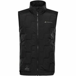 ALPINE PRO NERCO Vestă cu umplutură din lână merino pentru copii, negru, mărime imagine