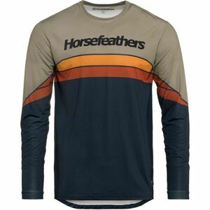 Horsefeathers QUANTUM LS Tricou de ciclism bărbați, albastru închis, mărime imagine