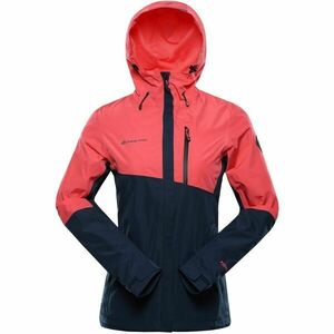 ALPINE PRO NOREMA 3 Geacă impermeabilă cu membrană pentru femei, roșu, mărime imagine