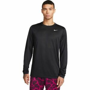 Nike DF TEE RLGD LS RESET Tricou de antrenament bărbați, negru, mărime XXL imagine