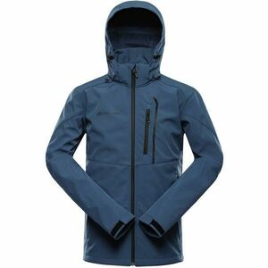 ALPINE PRO HOOR 2 Geacă softshell cu membrană pentru bărbați, albastru, mărime imagine