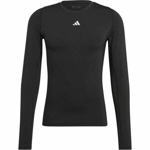 adidas TECHFIT LONG SLEEVE TEE Tricou bărbați, negru, mărime imagine