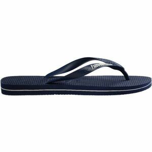 HAVAIANAS RUBBER LOGO FILETE Șlapi de bărbați, albastru închis, mărime 47/48 imagine