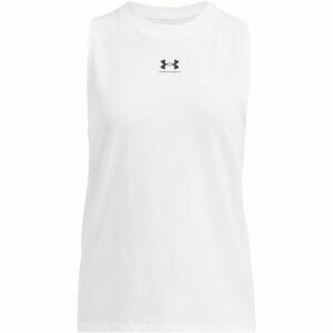 Under Armour CAMPUS MUSCLE Maiou femei, alb, mărime M imagine