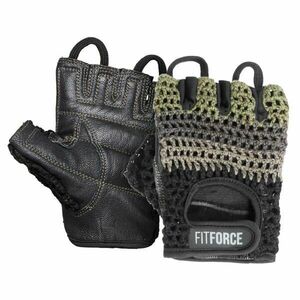 Fitforce KRYPTO Mănuși fitness, negru, mărime imagine