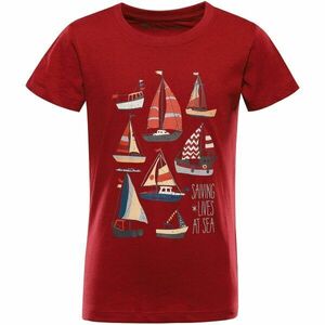 ALPINE PRO BIGERO 2 Tricou pentru copii, roșu, mărime imagine