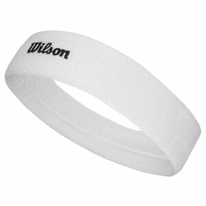Wilson U TERRY LOGO HEADBAND Bentiță sport, alb, mărime UNI imagine