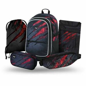 BAAGL 5 SET CORE LÁVA Set școlar, gri închis, mărime imagine
