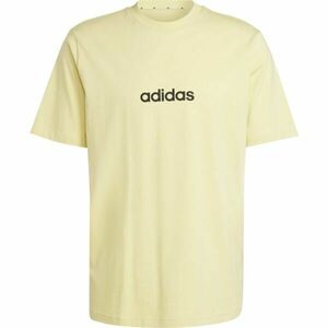 adidas ESSENTIALS LINEAR SINGLE JERSEY Tricou de bărbați, galben, mărime imagine