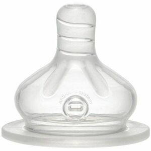 NIP PACIFIER 0M+ S 2KS Tetină pentru biberon, transparent, mărime imagine