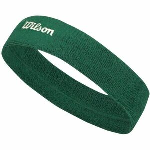 Wilson U TERRY LOGO HEADBAND Bentiță sport, verde, mărime UNI imagine