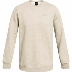 Under Armour ESSENTIAL FLEECE CREW Hanorac bărbați, bej, mărime L imagine
