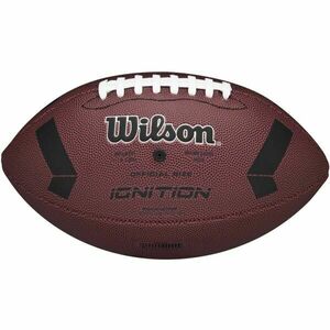 Wilson NFL IGNITION JUNIOR Minge de fotbal american, maro, mărime imagine
