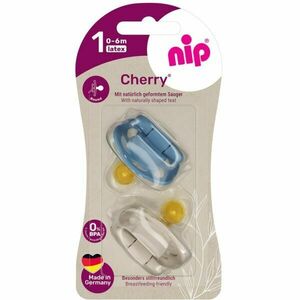 NIP CHERRY VELIKOST 1 (0-6M) 2KS Tetină, transparent, mărime imagine