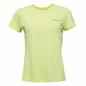 Columbia ZERO RULES LIGHT SS CREW Tricou pentru damă, galben, mărime imagine