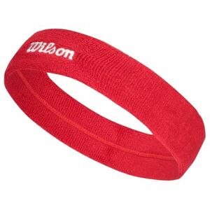 Wilson U TERRY LOGO HEADBAND Bentiță sport, roșu, mărime UNI imagine