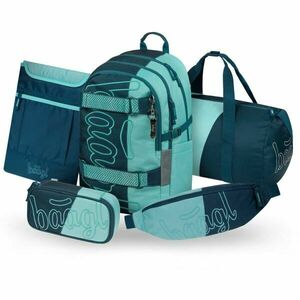 BAAGL 5 SET SKATE PETROL Set școlar, verde închis, mărime imagine