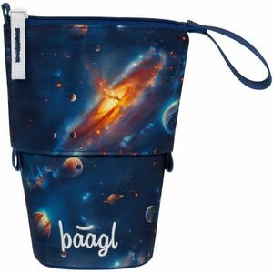 BAAGL VESMÍR Husă pentru creioane colorate, albastru închis, mărime imagine