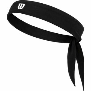 Wilson U TIE HEADBAND Bentiță, negru, mărime UNI imagine