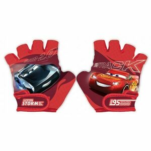 Disney CARS III Mănuși de bicicletă pentru copii, roșu, mărime 4-6Y imagine