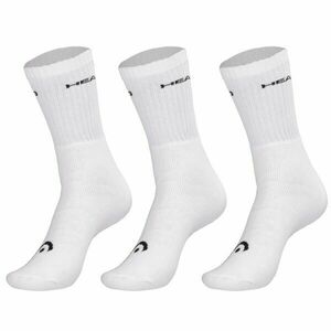 Head CREW 3P UNISEX Șosete înalte, alb, mărime 35-38 imagine