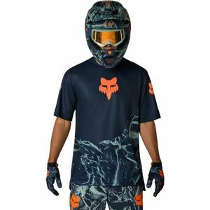 Fox RANGER SS IMG PRINT Tricou de ciclism bărbați, albastru închis, mărime imagine